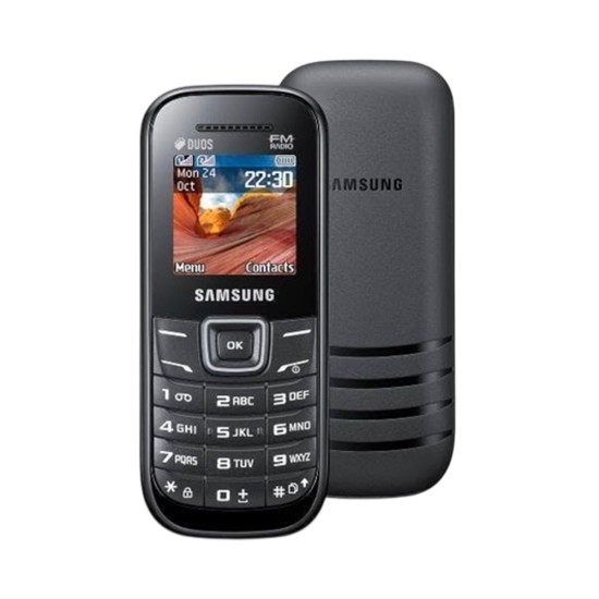 Samsung E1207Y 2G 1.52" Dual Sim Black